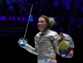 Ucraineanca Olga Kharlan a fost descalificata de la Campionatul Mondial de Scrima dupa ce a refuzat sa dea mana cu adversara din Rusia - VIDEO
