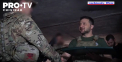 Presedintele Ucrainei isi continua vizitele de lucru in orasele aflate in apropiere de linia frontului. Liderul de la Kiev a mers intr-o localitate de langa Bahmut - VIDEO