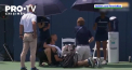 Clipe socante la turneul ATP din Washington. Ce a patit un jucator chinez - VIDEO