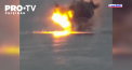 Ucraina ataca un mare port comercial al Rusiei de la Marea Neagra - VIDEO
