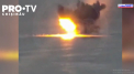 Primele imagini cu dronele care au atacat portul rusesc - Novorossiysk din Marea Neagra - VIDEO