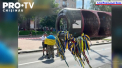Ucraina se pregateste de Ziua Independentei. In centrul Kievului sunt aduse noi trofee obtinute de ucraineni pe front - VIDEO