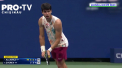 Carlos Alcaraz s-a calificat in semifinalele turneului de la US Open, dupa ce l-a invins in trei seturi pe germanul Alexander Zverev - VIDEO