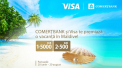 Comertbank a inmanat premiile castigatorilor campaniei promotionale “Comertbank si Visa te premiaza – o vacanta in Maldive” - VIDEO
