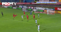 Moldoveanul Catalin Carp a marcat un gol, iar apoi a primit un cartonas rosu in meciul UTA Arad - Botosani - VIDEO