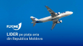 FLYONE – lider pe piata avia din Moldova