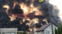Momentul unei explozii puternice la o conducta de petrol in vestul Ucrainei. Trei persoane au fost ranite - VIDEO