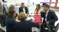 Cristina Vulpe, candidatul partidului Sansa, si-a depus dosarul la Consiliul electoral de circumscriptie Chisinau - VIDEO
