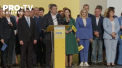 Candidatul PAS la functia de primar al capitalei, Lilian Carp s-a lansat in campania electorala: si-a citit discursul de pe foaie si a enumerat un sir de promisiuni - VIDEO