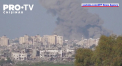 Israelul continua sa bombardeze tinte puternice in toata Gaza. Netanyahu a semnalat ca nu va avea loc nicio pauza in atacul aerian al Israelului si a unei invazii terestre - VIDEO