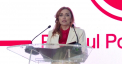 Alaturi de mai multi reprezentanti ai fostului partid Sor, Cristina Vulpe, candidatul pentru primaria Chisinau a Partidului Sansa si-a anuntat programul electoral - VIDEO