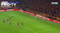 Seara cu putine goluri in Liga Campionilor. In opt partide jucate ieri, s-a marcat de 18 ori. Cele mai multe reusite, patru la numar, s-au inscris la partida dintre Bayern Munchen si Galatasaray - VIDEO