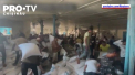 Armata israeliana si-a crescut numarul trupelor terestre in Fasia Gaza si a lovit 450 de tinte. Mii de oameni disperati patrund in depozitele de ajutoare umanitare si fura mancare - VIDEO