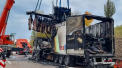 „Mirosea a friptura la gratar!” Camion plin cu carcase de vita de 200 kg bucata, facut scrum pe o autostrada din Germania