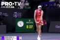 Situatie incerta in prima grupa a Turneului Campioanelor. Meciul decisiv dintre lidera mondiala Aryna Sabalenka si Elena Rybakina, intrerupt. Care a fost motivul - VIDEO