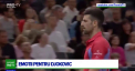 Calificare cu emotii pentru Novak Djokovic in sferturile Masters-ului din Paris. Liderul clasamentului mondial a invins cu greu un olandez - VIDEO