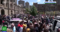 Nebunie in Africa de Sud. Zeci de mii de fani au iesit pe strazi pentru a sarbatori victoria nationalei de rugby la Campionatul Mondial - VIDEO