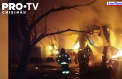 Alerta de raid aerian la Kiev in urma unor explozii puternice. Mai multe cladiri comerciale si case au fost avariate - VIDEO