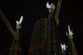 Sagrada Familia si-a luminat pentru prima data toate cele patru turnuri ale evanghelistilor. Cand ar urma sa fie gata Turnul lui Hristos - VIDEO