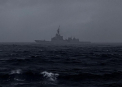 O nava de razboi australiana navigheaza prin Stramtoarea Taiwan