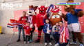 Mascotele echipelor din La Liga s-au duelat in cadrul a sase probe sportive. Reprezentantul carui club a castigat Batalia Mascotelor - VIDEO