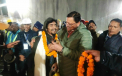 Cei 41 de muncitori blocati intr-un tunel prabusit in Himalaya au fost salvati dupa 17 zile de calvar - VIDEO