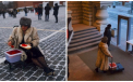 O rusoaica, arestata dupa ce s-a filmat mancand caviar rosu pe paine, in Piata Rosie din Moscova - VIDEO
