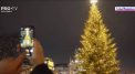 In plin razboi, Ucraina nu renunta la atmosfera de sarbatoare. La Kiev a fost inaugurat bradul de Craciun - VIDEO