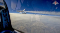 Vladimir Putin a fost escortat de patru avioane de vanatoare Su-35S in timpul zborului spre Abu Dhabi
