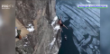 Un norvegian a stabilit recordul mondial la Death diving. Vikingul a sarit de la peste 40 de metri in Marea Norvegiei - VIDEO