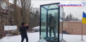Monument dedicat soldatului nascut in Moldova, ucis de rusi pe frontul din Ucraina, instalat la Kiev - VIDEO
