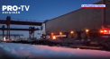 Ucraina muta camioanele cu trenul: solutia transportatorilor de a ocoli protestul soferilor polonezi de la frontiera - VIDEO