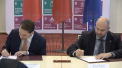 A fost semnat Memorandumul de intelegere intre Guvernul Moldovei si Guvernul Romaniei privind dezvoltarea proiectelor strategice de infrastructura in domeniul energiei - VIDEO