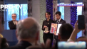 Onorata cu Premiul Nobel pentru Pace, dupa gratii. Gemenii activistei iraniene si-au reprezentat mama la decernare - VIDEO