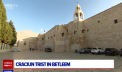 Razboiul a alungat pelerinii si turistii din orasul unde s-a nascut Isus. Betleemul este pustiu, desi zona era cea mai aglomerata in perioada Craciunului - VIDEO