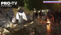 Orasul biblic Betleem anuleaza festivitatile de Craciun. A fost instalata o scena simbolica a Nasterii Domnului, cu moloz si sarma ghimpata. Care este motivul - VIDEO