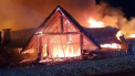 Incendiu puternic la o pensiune din Romania. Un copil si patru adulti au murit. Cabana nu avea autorizatie de securitate la incendiu -VIDEO
