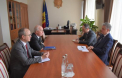 Vicepremierul pentru reintegare, Oleg Serebrian, intrevedere cu ambasadorul SUA in Republica Moldova. Despre ce au vorbit oficialii - FOTO