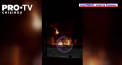 Un depozit petrolier a luat foc in aceasta dimineata in regiunea rusa Briansk - VIDEO
