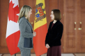 Sefa statului a discutat cu ministrul de Externe al Canadei, aflat in vizita la Chisinau. Ce subiecte au fost abordate si ce i-a spus Maia Sandu oficialului canadian - FOTO