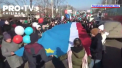 La Comrat, liderii locali, afiliati lui Ilan Sor, ar fi adus oamenii organizat la un mars de celebrare a zece ani de la referendumul neconstitutional din autonomia gagauza, considerat ilegal de Chisinau - VIDEO