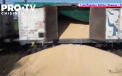 Paguba enorma produsa de polonezi Ucrainei. 160 de tone de cereale, varsate din vagoane - VIDEO