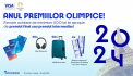 Mergi la Jocurile Olimpice de la Paris 2024 impreuna cu Visa si Victoriabank
