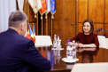 Maia Sandu, intampinata la Palatul Cotroceni. Despre ce a discutat sefa statului cu premierul Romaniei - VIDEO