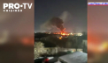 Dronele ucrainene au lovit rafinarii din Rusia. Incendiu puternic la Oryol - VIDEO