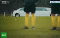 Un dublu castigator al Balonului de Aur a jucat intr-o liga de amatori britanica, venind la meci cu limuzina - VIDEO