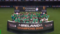 Nationala Irlandei a castigat Turneul celor Sase Natiuni. Este al 6-lea trofeu cucerit de irlandezi in istoria de 24 de ani a competitiei - VIDEO