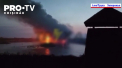 Cel mai mare baraj hidroenergetic aflat in regiunea Zaporojie - avariat, pagubele fiind insemnate - VIDEO