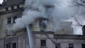 Atac cu rachete in Ucraina. Centrul Kievului a fost zguduit de mai multe explozii - VIDEO