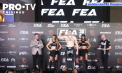 Pentru prima dată după mult timp, FEA a organizat cântarul oficial și duelurile privirilor, în fața spectatorilor - VIDEO
